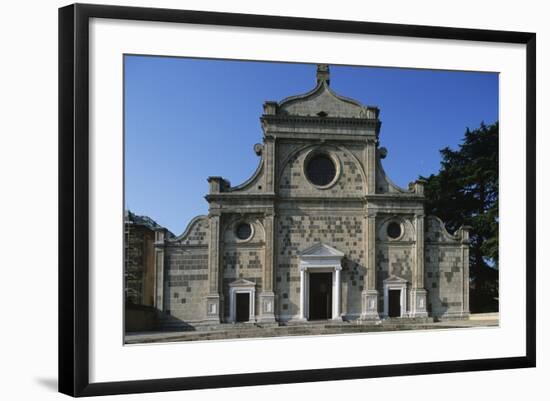 Italy, Veneto, Province of Padua, Teolo, Benedictine Abbey of Santa Maria Assunta Di Praglia-null-Framed Giclee Print