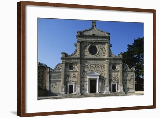 Italy, Veneto, Province of Padua, Teolo, Benedictine Abbey of Santa Maria Assunta Di Praglia-null-Framed Giclee Print