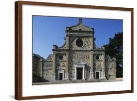 Italy, Veneto, Province of Padua, Teolo, Benedictine Abbey of Santa Maria Assunta Di Praglia-null-Framed Giclee Print