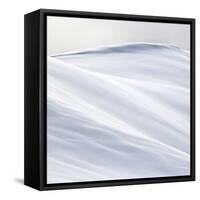 Italy, Veneto, Snow Forms-Luciano Gaudenzio-Framed Stretched Canvas