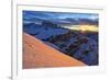 Italy, Veneto, Sunrise on the Croda Di Toni Group-Samuel Pradetto-Framed Photographic Print