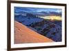 Italy, Veneto, Sunrise on the Croda Di Toni Group-Samuel Pradetto-Framed Photographic Print