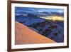 Italy, Veneto, Sunrise on the Croda Di Toni Group-Samuel Pradetto-Framed Photographic Print