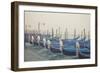 Italy, Veneto, Venezia District, Venice. Gondolas.-Francesco Iacobelli-Framed Photographic Print