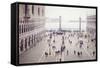 Italy, Veneto, Venezia District, Venice. San Marco Square.-Francesco Iacobelli-Framed Stretched Canvas