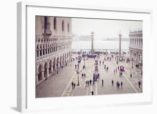 Italy, Veneto, Venezia District, Venice. San Marco Square.-Francesco Iacobelli-Framed Photographic Print