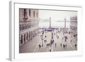 Italy, Veneto, Venezia District, Venice. San Marco Square.-Francesco Iacobelli-Framed Photographic Print
