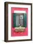 Italy, Veneto, Venice, Burano. Typical Window on a Colorful House-Matteo Colombo-Framed Photographic Print