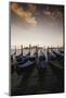 Italy, Veneto, Venice. Church of San Giorgio Maggiore and Gondolas-Walter Bibikow-Mounted Photographic Print