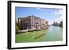 Italy, Veneto, Venice. During the Vongalonga Rowing Boat Festival on the Gran Canal.-Ken Scicluna-Framed Photographic Print