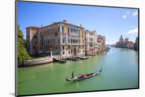 Italy, Veneto, Venice. During the Vongalonga Rowing Boat Festival on the Gran Canal.-Ken Scicluna-Mounted Photographic Print