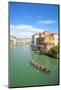 Italy, Veneto, Venice. During the Vongalonga Rowing Boat Festival on the Gran Canal.-Ken Scicluna-Mounted Photographic Print