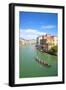 Italy, Veneto, Venice. During the Vongalonga Rowing Boat Festival on the Gran Canal.-Ken Scicluna-Framed Photographic Print