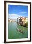 Italy, Veneto, Venice. During the Vongalonga Rowing Boat Festival on the Gran Canal.-Ken Scicluna-Framed Photographic Print