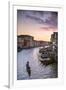 Italy, Veneto, Venice. Grand Canal at Sunset from Rialto Bridge-Matteo Colombo-Framed Photographic Print