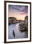 Italy, Veneto, Venice. Grand Canal at Sunset from Rialto Bridge-Matteo Colombo-Framed Photographic Print