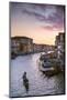 Italy, Veneto, Venice. Grand Canal at Sunset from Rialto Bridge-Matteo Colombo-Mounted Photographic Print