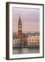 Italy, Veneto, Venice. High Angle View of the City at Sunset-Matteo Colombo-Framed Photographic Print