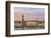 Italy, Veneto, Venice. High Angle View of the City at Sunset-Matteo Colombo-Framed Photographic Print