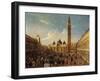 Italy, Veneto, Venice, Last Day of Carnival on San Marco Square, Close-Up-null-Framed Giclee Print