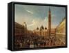 Italy, Veneto, Venice, Last Day of Carnival on San Marco Square, Close-Up-null-Framed Stretched Canvas