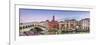 Italy, Veneto, Venice. Rialto Bridge at Dusk, High Angle View-Matteo Colombo-Framed Photographic Print