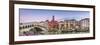 Italy, Veneto, Venice. Rialto Bridge at Dusk, High Angle View-Matteo Colombo-Framed Photographic Print