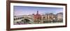 Italy, Veneto, Venice. Rialto Bridge at Dusk, High Angle View-Matteo Colombo-Framed Photographic Print