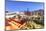 Italy, Veneto, Venice. Rialto Bridge at Dusk, High Angle View-Matteo Colombo-Mounted Photographic Print