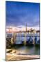 Italy, Veneto, Venice. Row of Gondolas Moored at Sunrise on Riva Degli Schiavoni-Matteo Colombo-Mounted Photographic Print