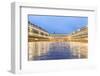 Italy, Veneto, Venice. St Marks Square Illuminated before Dawn-Matteo Colombo-Framed Photographic Print