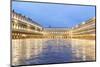 Italy, Veneto, Venice. St Marks Square Illuminated before Dawn-Matteo Colombo-Mounted Photographic Print