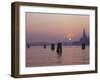 Italy, Veneto, Venice, Sunrise Above San Giorgio Maggiore-Andreas Keil-Framed Photographic Print