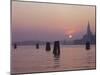 Italy, Veneto, Venice, Sunrise Above San Giorgio Maggiore-Andreas Keil-Mounted Photographic Print