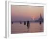 Italy, Veneto, Venice, Sunrise Above San Giorgio Maggiore-Andreas Keil-Framed Photographic Print