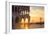 Italy, Veneto, Venice. Sunrise over Piazzetta San Marco and Doges Palace-Matteo Colombo-Framed Photographic Print