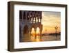 Italy, Veneto, Venice. Sunrise over Piazzetta San Marco and Doges Palace-Matteo Colombo-Framed Photographic Print