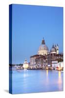 Italy, Veneto, Venice. the Church of Santa Maria Della Salute and the Grand Canal. Unesco.-Ken Scicluna-Stretched Canvas