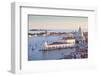 Italy, Veneto, Venice. the Church of Santa Maria Della Salute and the Punta Della Dogana. Unesco.-Ken Scicluna-Framed Photographic Print