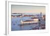 Italy, Veneto, Venice. the Church of Santa Maria Della Salute and the Punta Della Dogana. Unesco.-Ken Scicluna-Framed Photographic Print