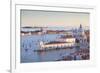 Italy, Veneto, Venice. the Church of Santa Maria Della Salute and the Punta Della Dogana. Unesco.-Ken Scicluna-Framed Photographic Print