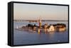 Italy, Veneto, Venice. the Island of San Giorgio Maggiore with its Famed Church. Unesco.-Ken Scicluna-Framed Stretched Canvas