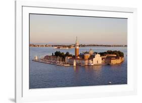 Italy, Veneto, Venice. the Island of San Giorgio Maggiore with its Famed Church. Unesco.-Ken Scicluna-Framed Photographic Print