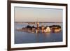 Italy, Veneto, Venice. the Island of San Giorgio Maggiore with its Famed Church. Unesco.-Ken Scicluna-Framed Photographic Print