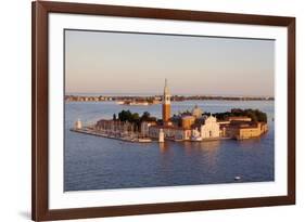 Italy, Veneto, Venice. the Island of San Giorgio Maggiore with its Famed Church. Unesco.-Ken Scicluna-Framed Photographic Print