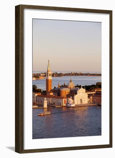 Italy, Veneto, Venice. the Island of San Giorgio Maggiore with its Famed Church. Unesco.-Ken Scicluna-Framed Photographic Print