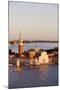 Italy, Veneto, Venice. the Island of San Giorgio Maggiore with its Famed Church. Unesco.-Ken Scicluna-Mounted Photographic Print