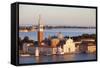 Italy, Veneto, Venice. the Island of San Giorgio Maggiore with its Famed Church. Unesco.-Ken Scicluna-Framed Stretched Canvas