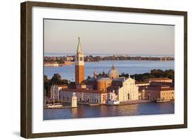 Italy, Veneto, Venice. the Island of San Giorgio Maggiore with its Famed Church. Unesco.-Ken Scicluna-Framed Photographic Print