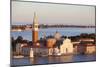 Italy, Veneto, Venice. the Island of San Giorgio Maggiore with its Famed Church. Unesco.-Ken Scicluna-Mounted Photographic Print